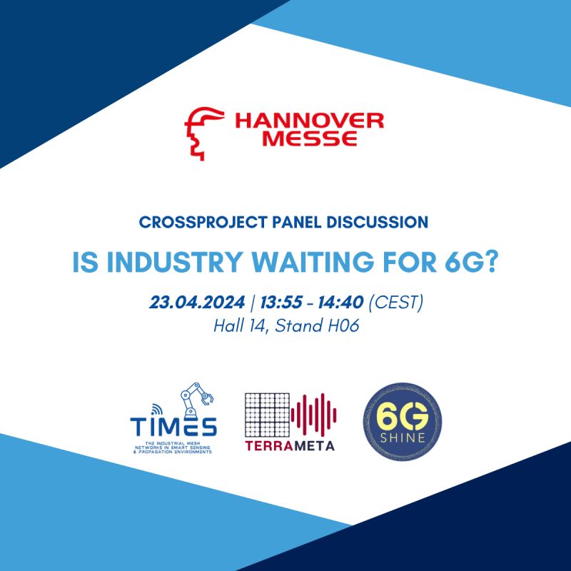 Luis Pessoa joined a cross-project panel session at the Hannover Messe