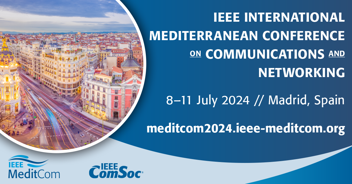 Mariana Oliveira got a conference paper accepted at IEEE MEDITCOM 2024